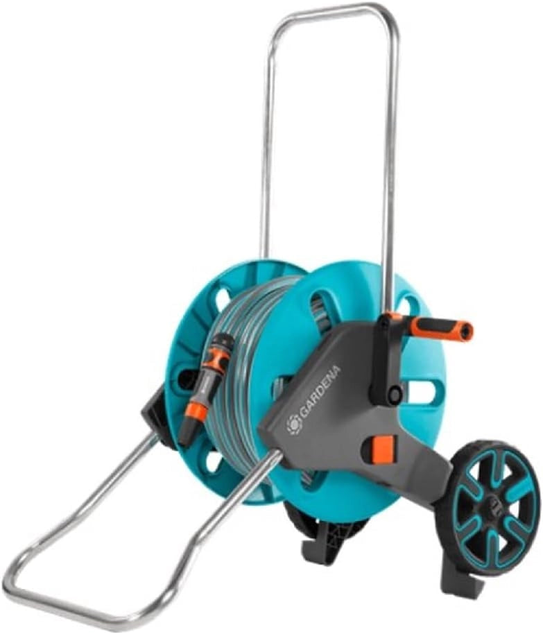 CARRELLO AVVOLGITUBO CON TUBO CLEVERROLL M M 25 MT