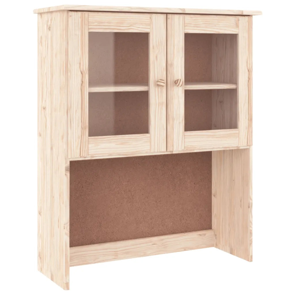 Credenza ALTA 77x35x165 cm in Legno Massello di Pino 3187779