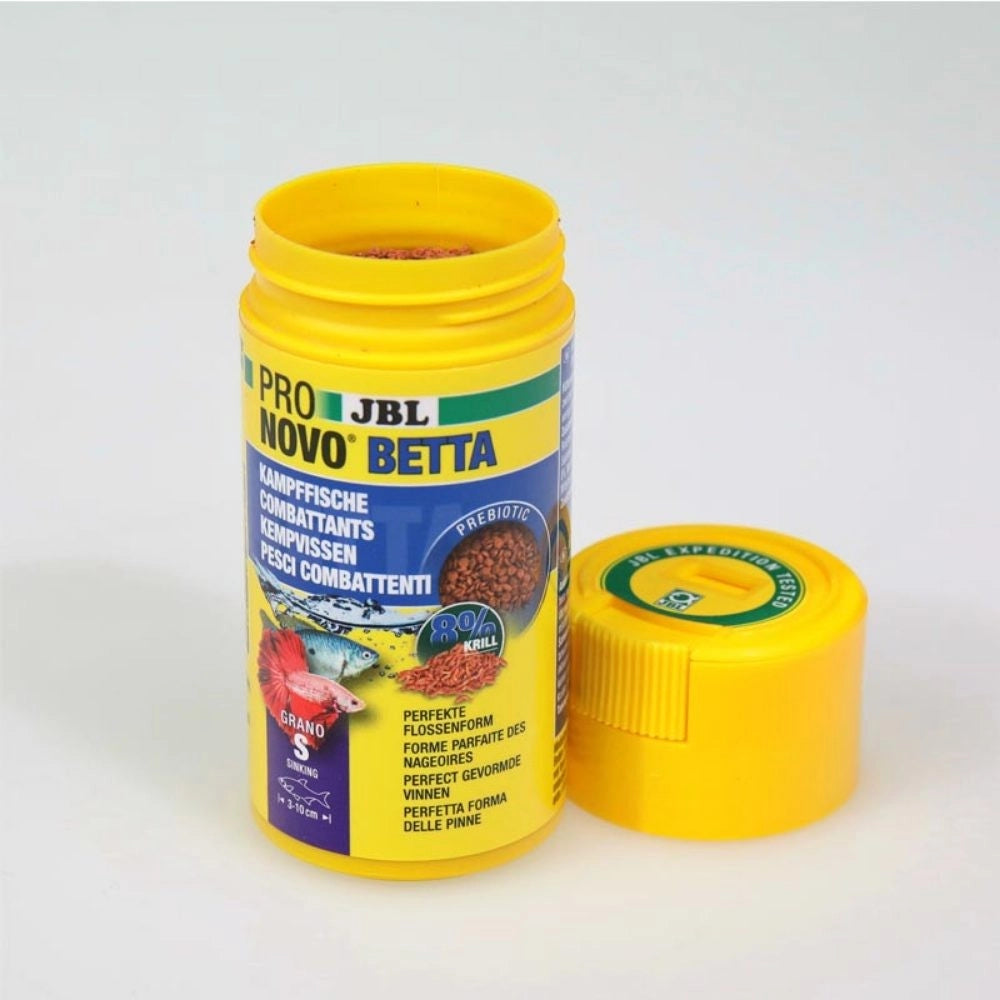 JBL ProNovo Betta Grano S 100ml -  granulato di base per Betta da 3 a 10cm