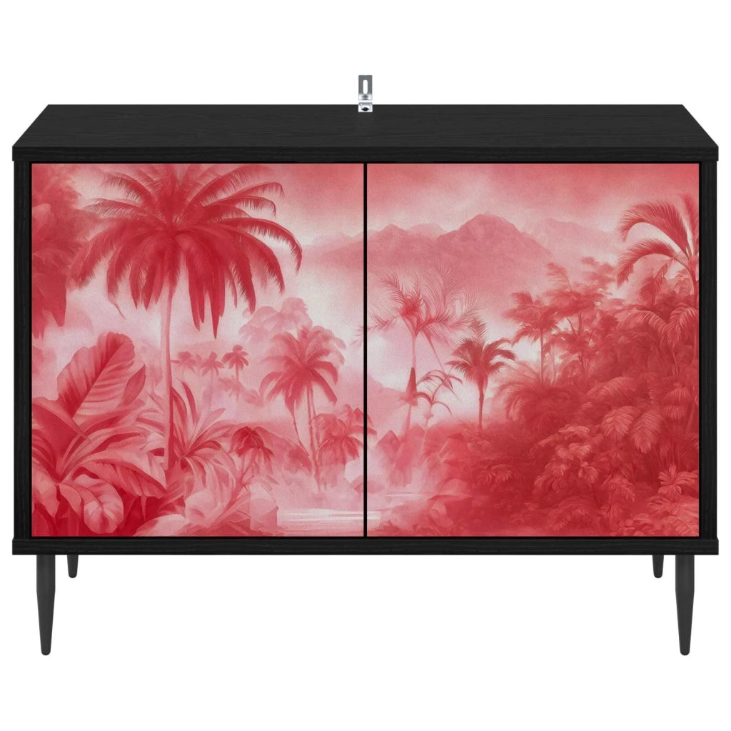 Mobile TV AACHEN 69 x 33 x 50,5 cm Rovere Nero 8007026