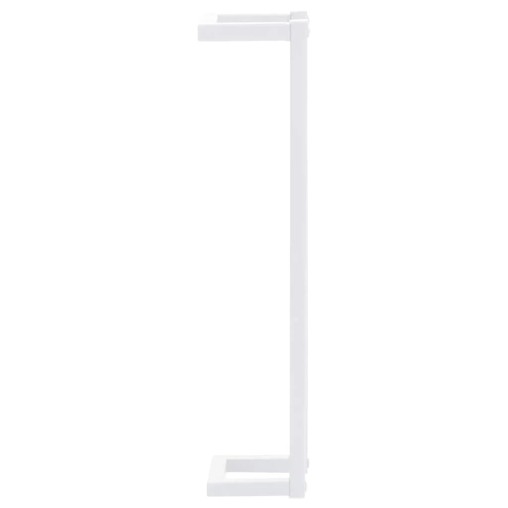 Portasciugamani da bagno per asciugamani piegati 60 cm acciaio bianco 02_0001636