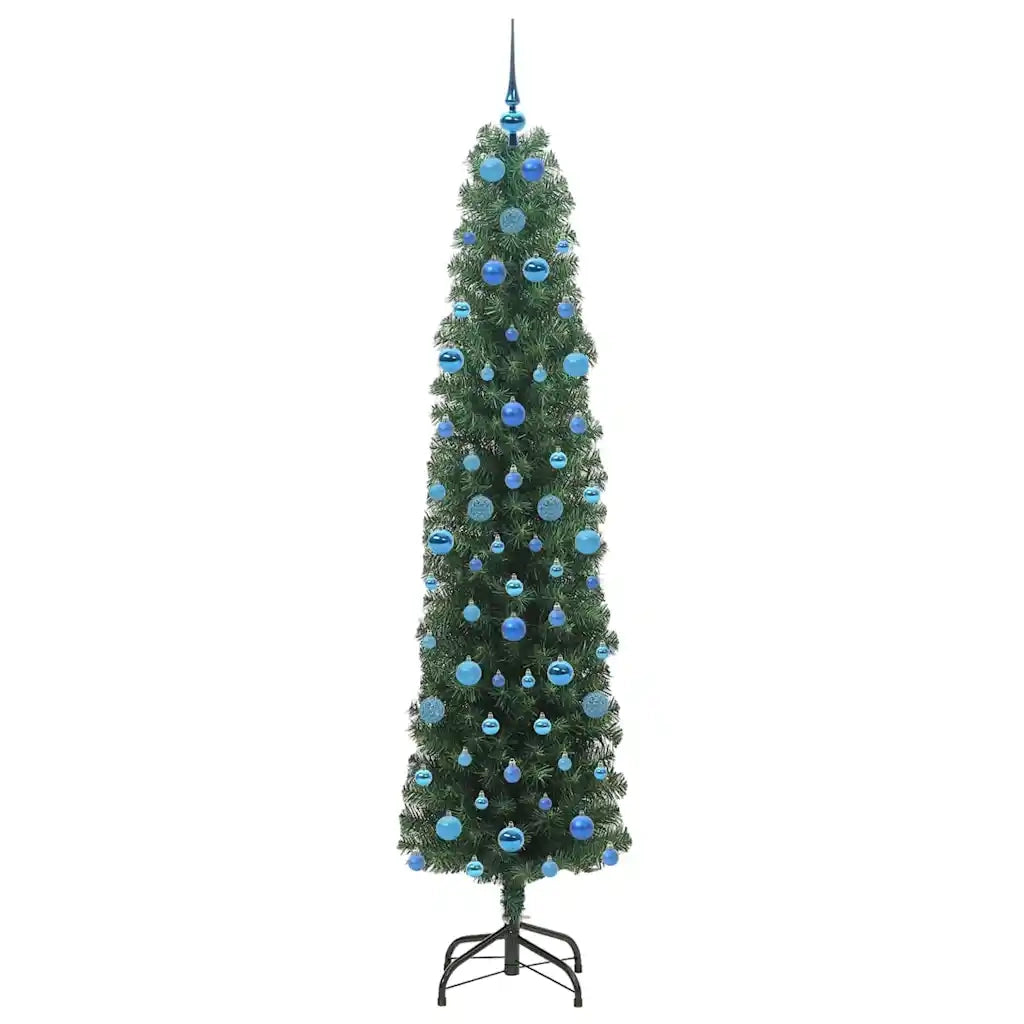 Albero di Natale artificiale con 300 LED Verde 210 cm 3394963