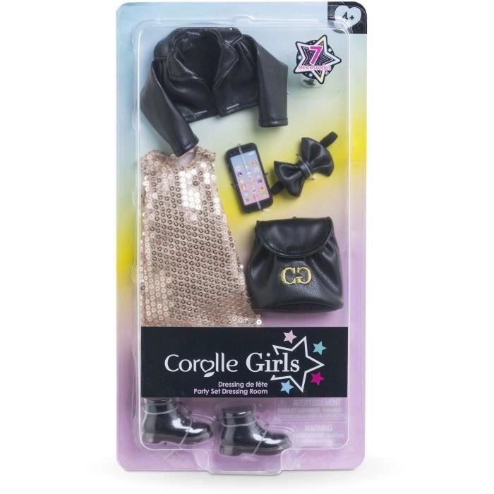 Accessori per bambole - COROLLE - Addobbo per feste - Per bambola manichino da 28 cm - 7 accessori - Dai 4 anni in su