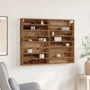 Vetrina Armadio Legno Vecchio 100x8,5x75 cm Legno Composito