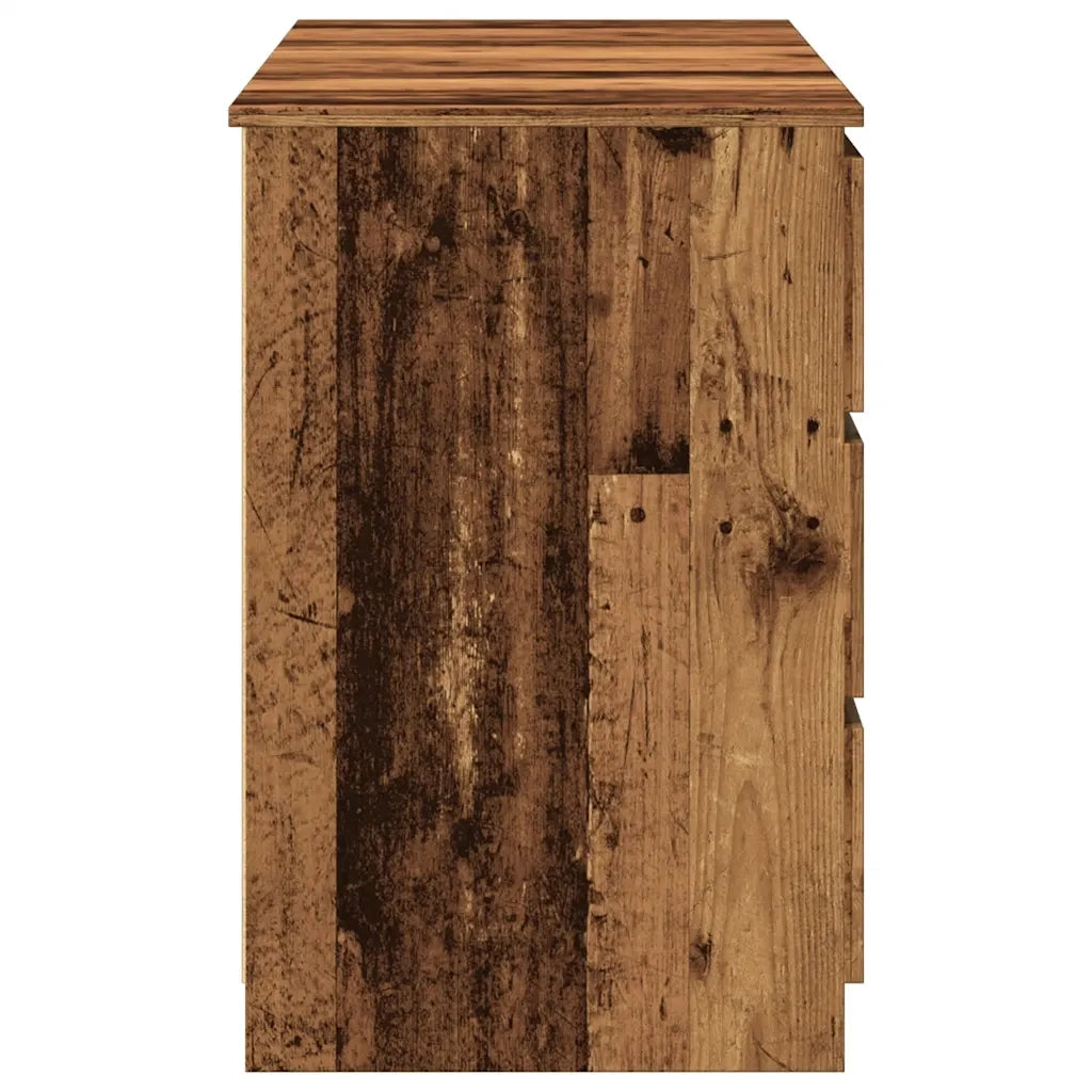 Scrivania Legno Antico 140x50x77 cm in Legno Multistrato 855960