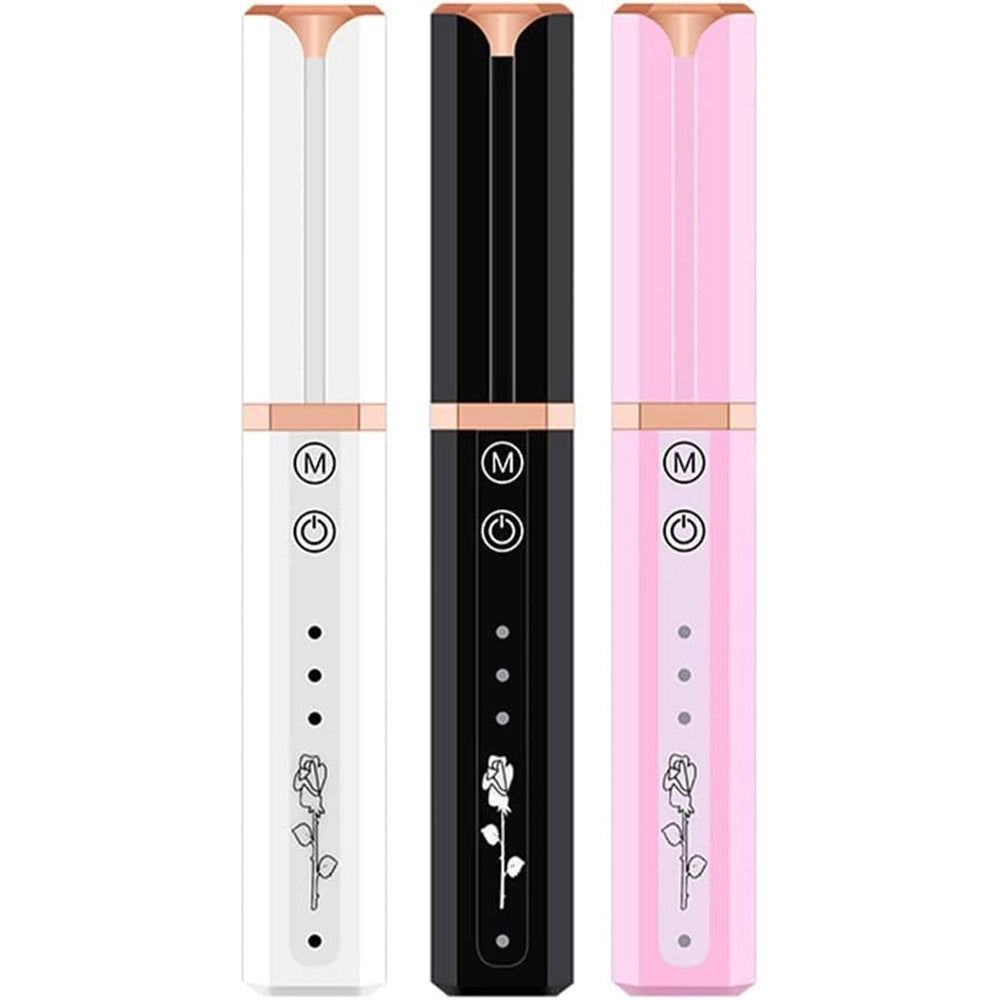 Trade Shop - Piegaciglia Elettrico Riscaldato Ricaricabile Usb Trucco Portatile Bellezza Make Up -