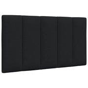 Cuscino Testiera Nero 90 cm in Tessuto