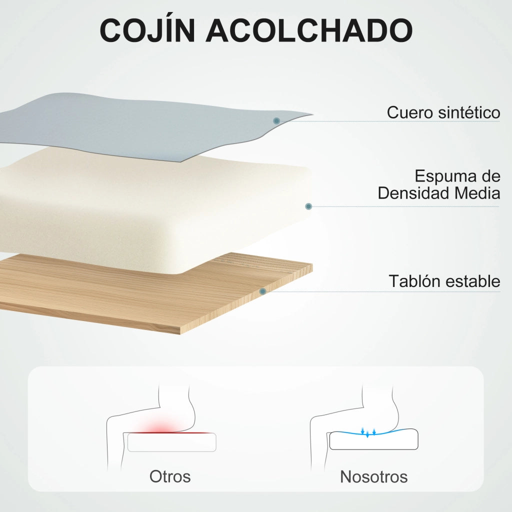 Sedia da Ufficio Girevole con Schienale Alto Regolabile in Altezza ¨C zephmum ¨C Grigio Chiaro