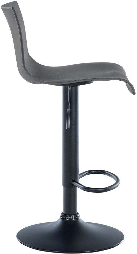 Sgabello Branford grigio,Plastica