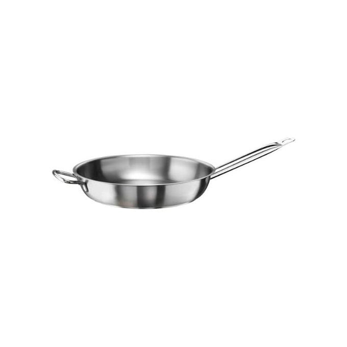 Padella per induzione in acciaio inox con 1 manico Diametro 40 cm