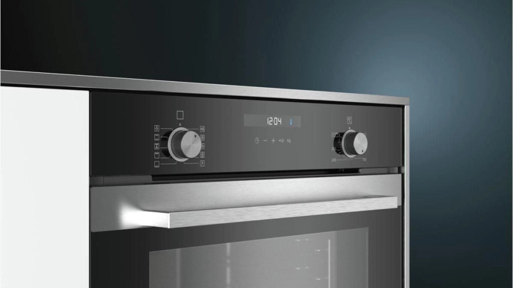 Siemens iQ500 HB337A0S0 forno 71 L A Nero, Acciaio inox