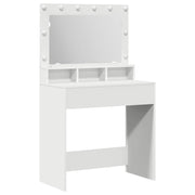 Toeletta | Tavolo da Trucco Bianco 78,5 x 41 x 135 cm Legno multistrato