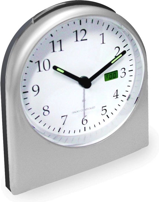 Alarme orologio radiografico con funzione di pausa e illuminazione - Orologio digitale compatto DCF 77