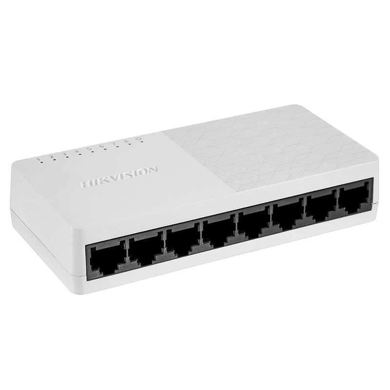 HIKVISION DS-3E0508D-O - DESKTOP SWITCH 8 PT 10/100/1000M RJ45 CASE PLASTICA
