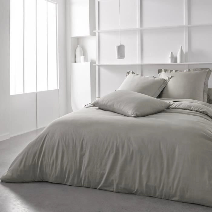 Oggi Essential oggi Charg - 140 x 200+30 cm - 2 persone - 100% une cotone - dune