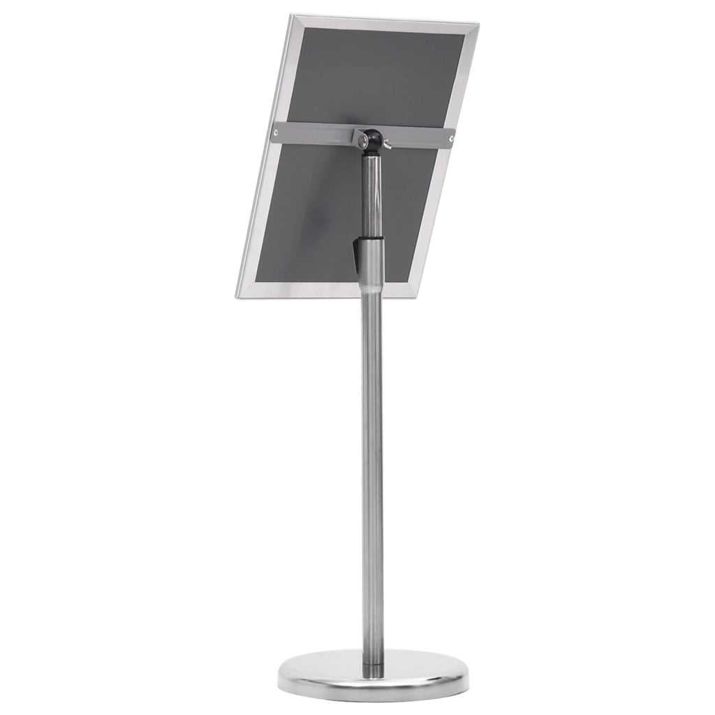 A4 Supporti per Poster 2 pz Argento Acciaio Inossidabile