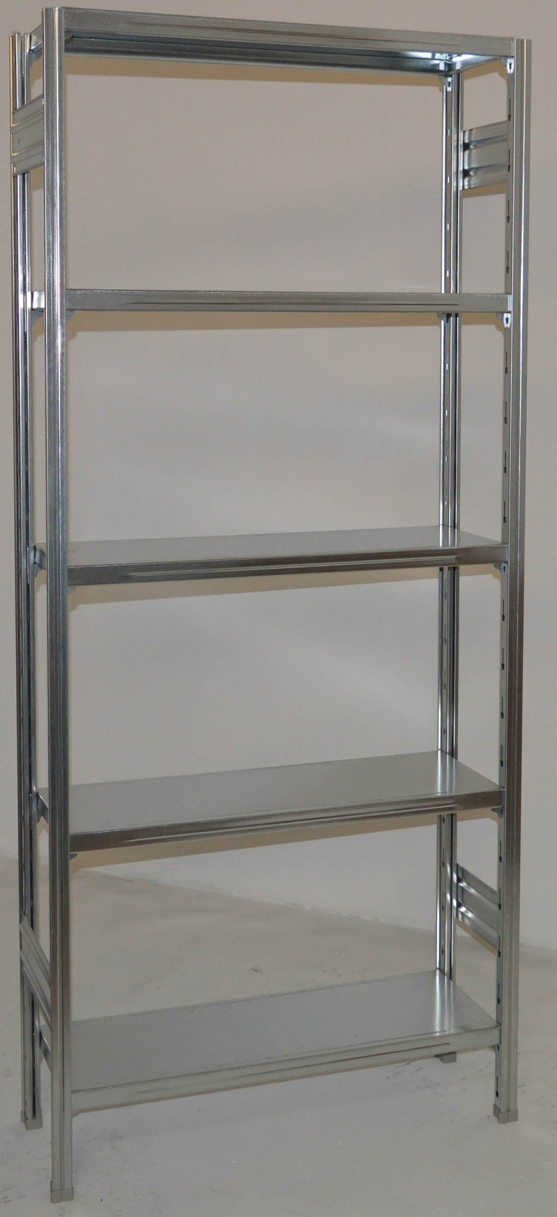 SCAFFALATURA metallica da magazzino Zincata cm. 80x30x200h