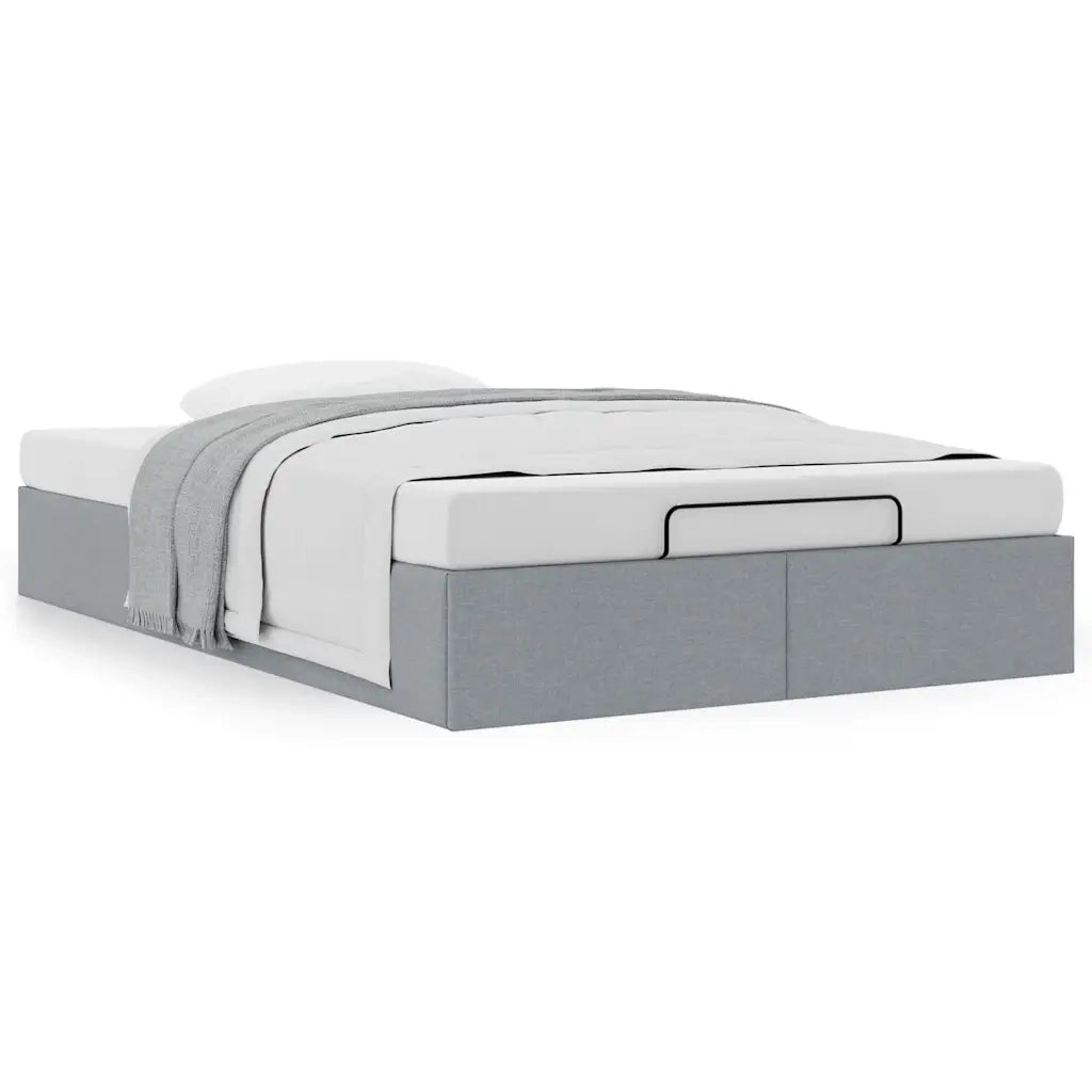 Struttura Letto Pouf senza Materasso 120x200 cm in Tessuto 3310868