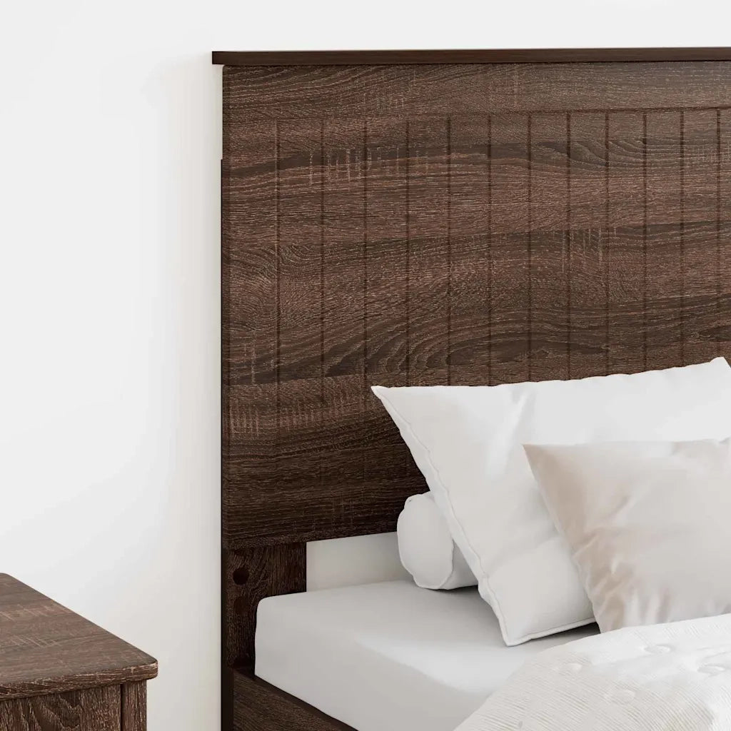 Testiera-Testata-Testiera Decorativa Rovere Marrone 75 cm Legno multistrato 616691