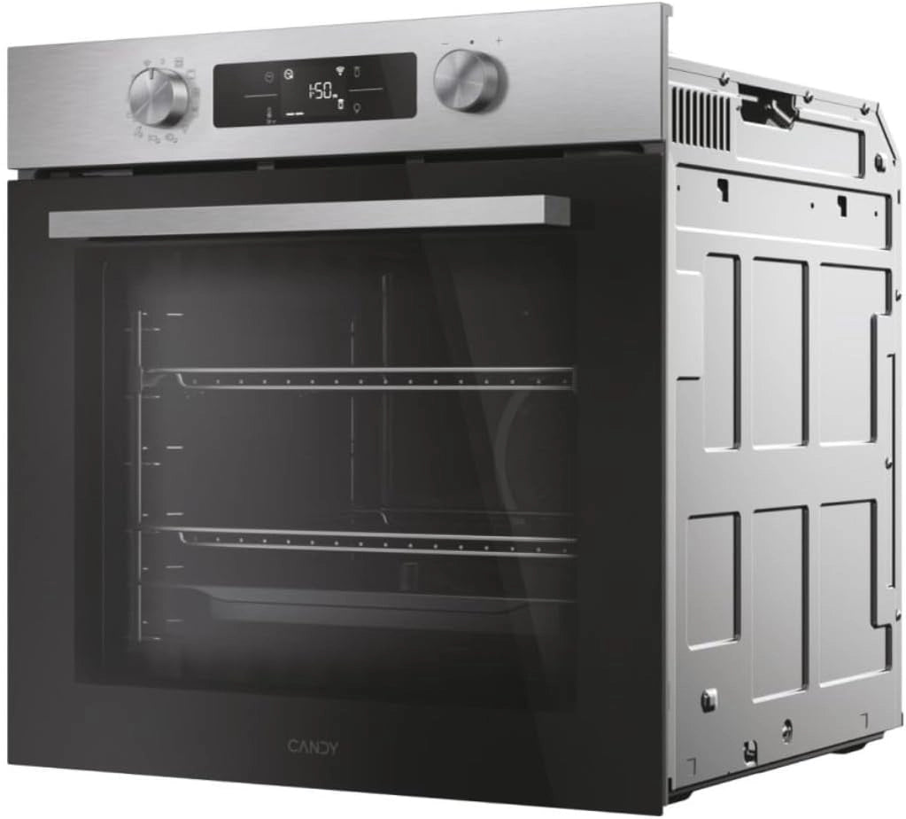 Candy ca6 n5b3ehtx forno da incasso elettrico termoventilato, classe a++, 78 litri, 12 funzioni