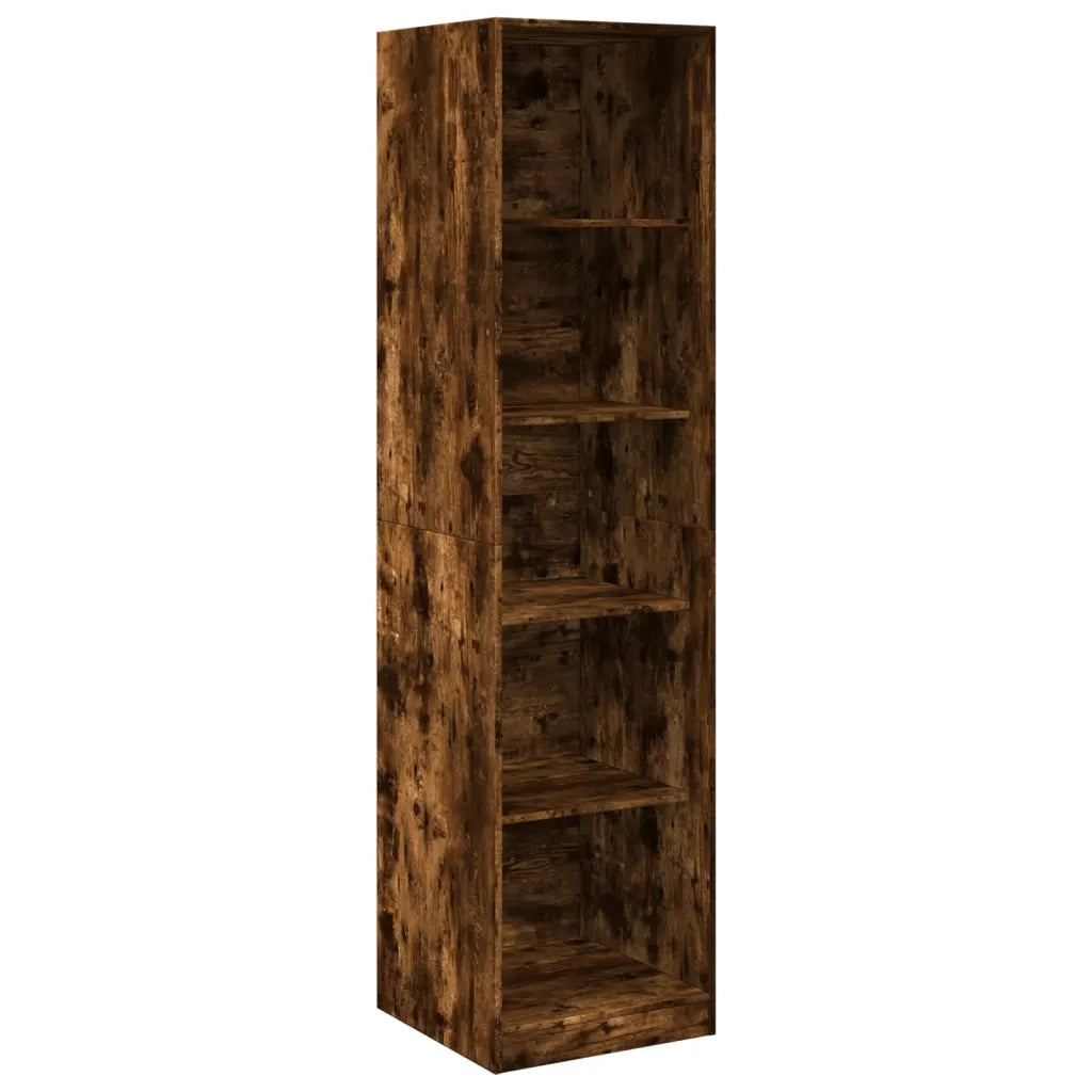 Armadio Rovere Fumo 50x50x200 cm in Legno tecnico