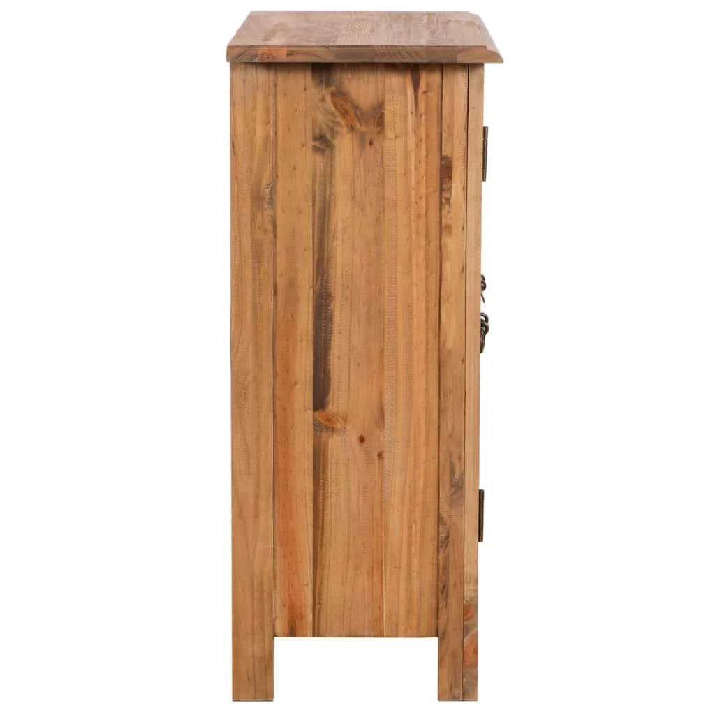 Credenza mobiletto consolle per bagno 80 cm marrone 4402240