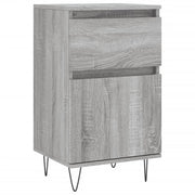 Buffet credenza cassettiera armadio mobile contenitore organizer cucina soggiorno Sonoma 40 x 35 x 70 cm legno ingegnerizzato grigio 02_0036356