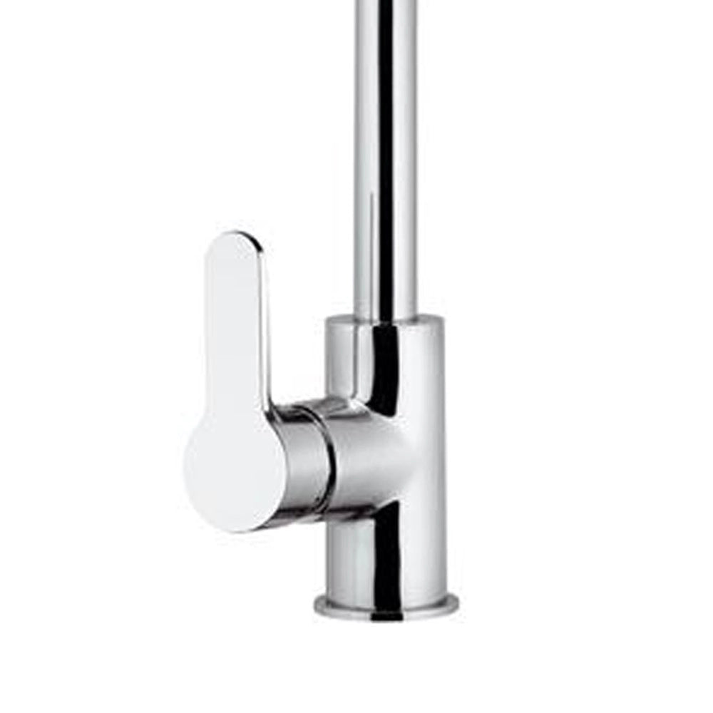 Rubinetto monocomando monoforo 90 gradi con canna alta a u - serie winner