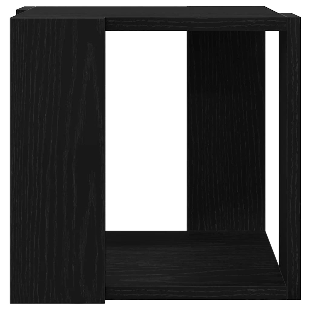 Tavolino da salotto Rovere Nero 32 x 32 x 30 cm 873912