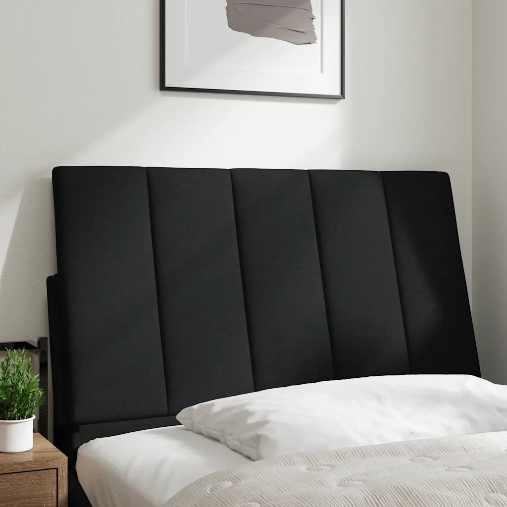 Cuscino Testiera Hanko Nero 90 cm in Tessuto CFW3238520