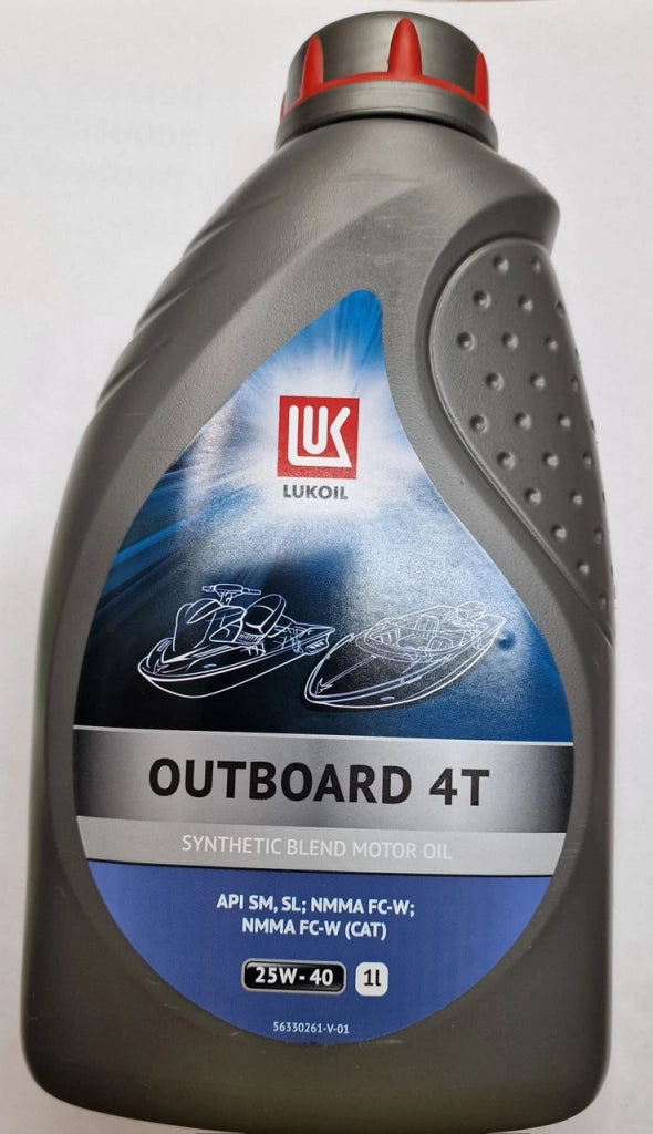 OLIO OUTBOARD 4T 25W40 1LT LUKOIL