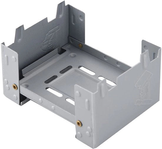 Fornello a Carbone Opportuno - Pieghevole - Leggero - Per Campeggio - Materiale Duraturo - Design Compattibile - Utilizzabile Interno/Esterno - Dimensioni 95mm x 75mm x 20mm - Fornello da Campeggio