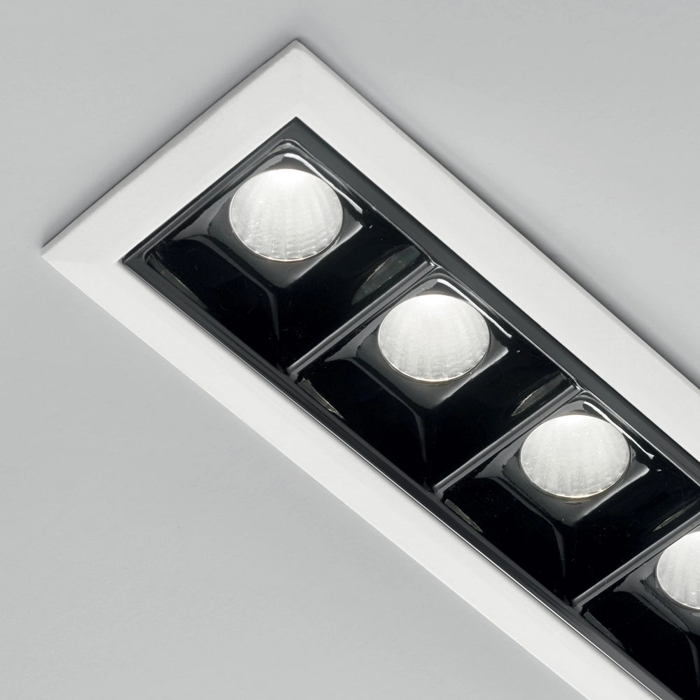 Modulo Lika Alluminio Bianco Led 12W 3000K Luce Calda