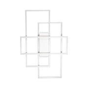 Plafoniera Frame 1 Luce Led Integrato Bianca