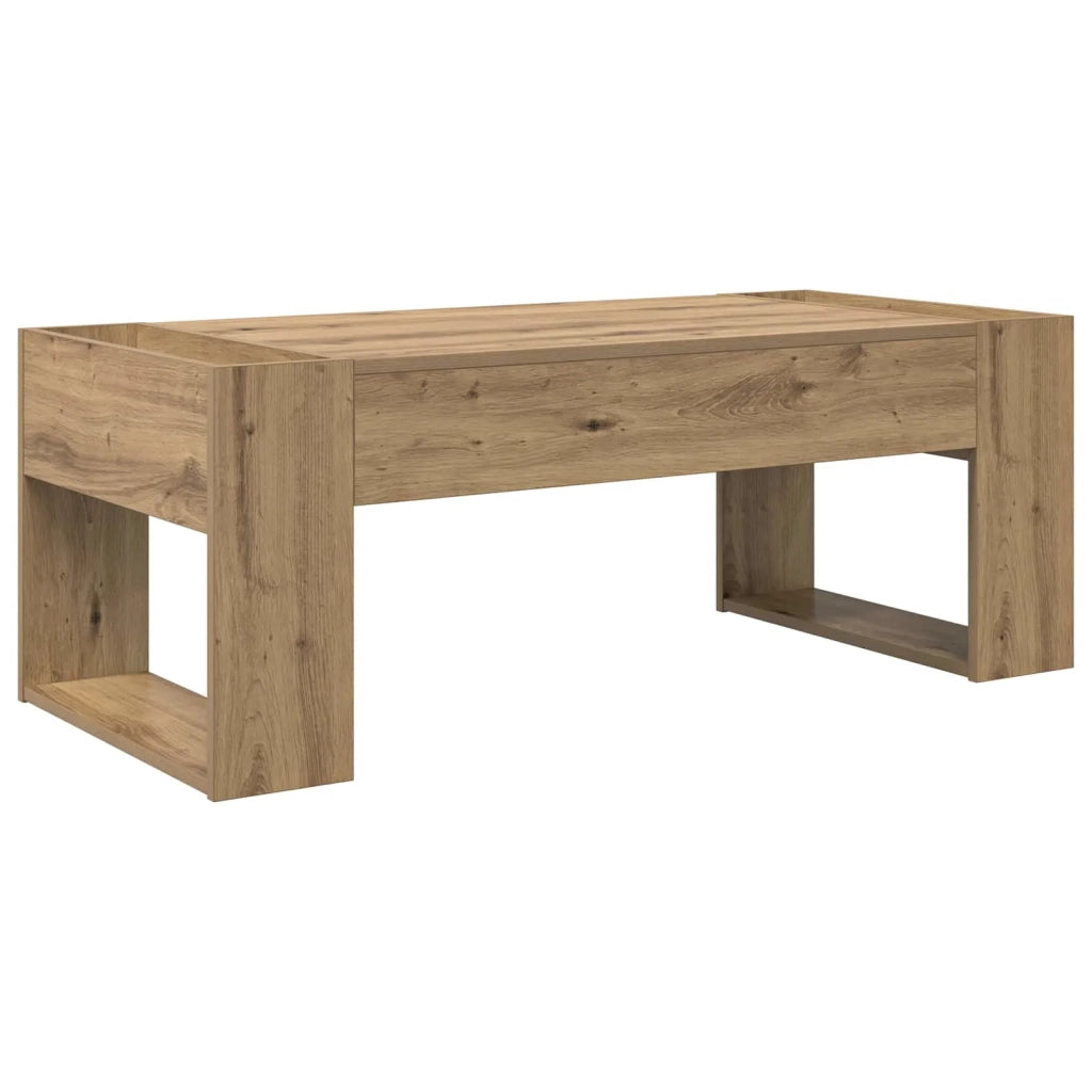 Tavolino da salotto | Tavolino da caff¨¨ | Tavolino da Soggiorno Rovere artigianale 110 x 50 x 41 cm
