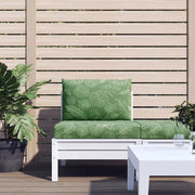 Cuscini per Pallet 2 pz Motivo a Foglie in Tessuto Oxford 361770