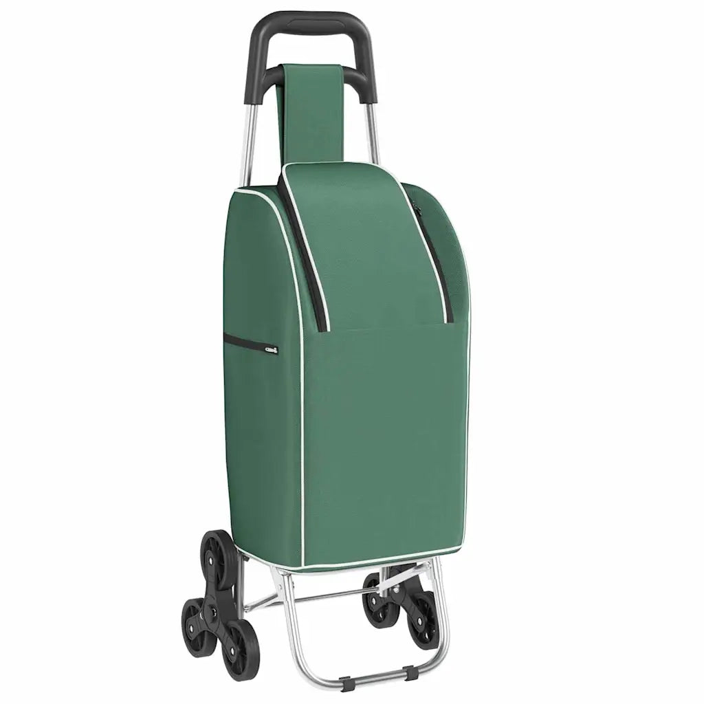 Carrello della spesa Verde 39,5 x 33 x 93 cm Tessuto Oxford 42002340