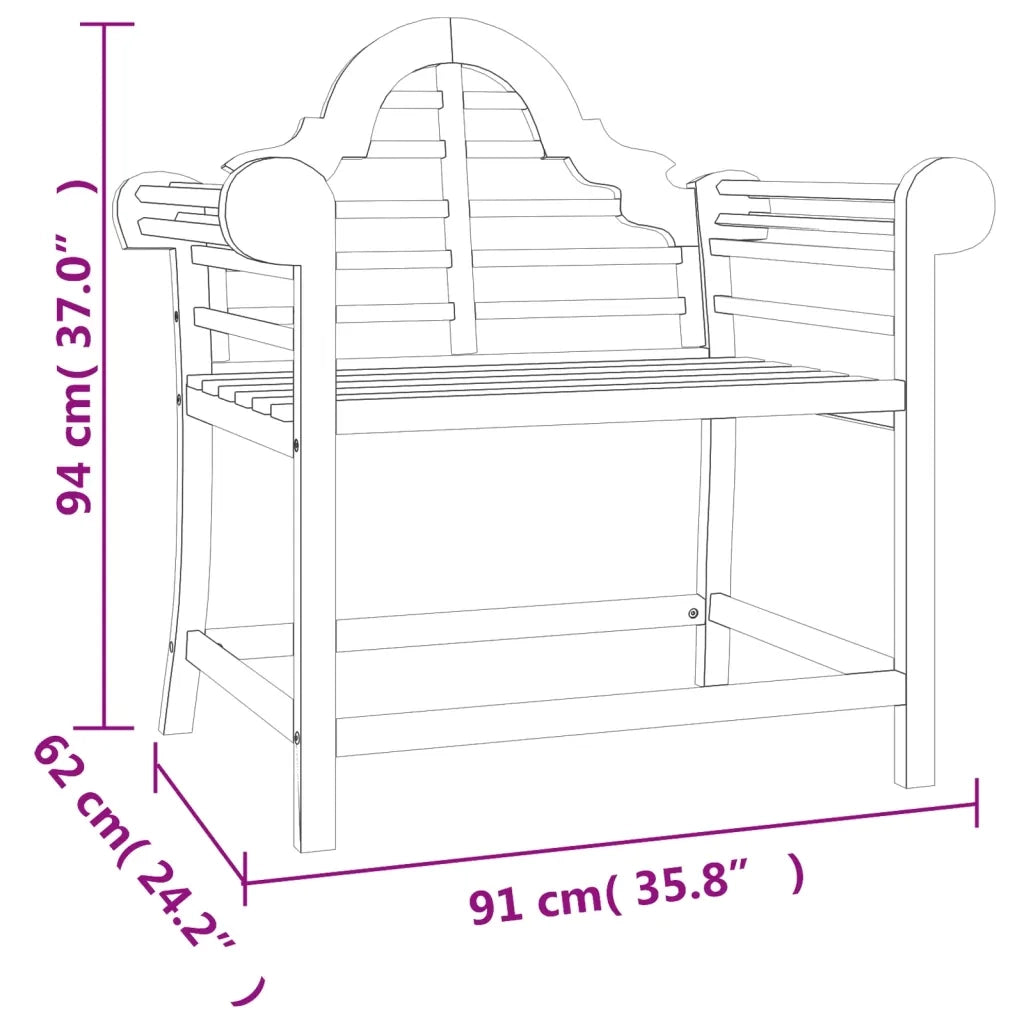 Set Salotto per Giardino 4pz Legno Massello di Teak
