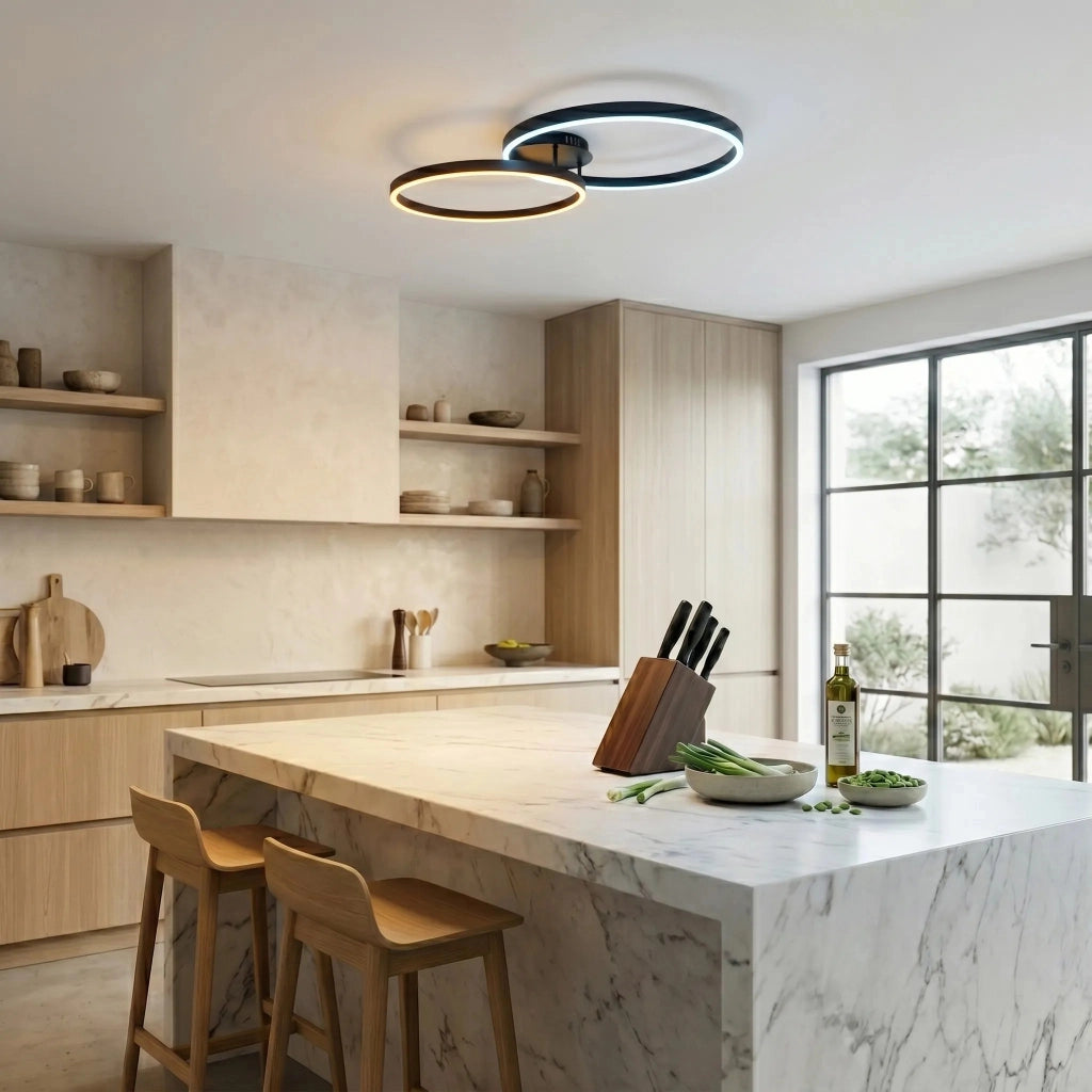 Lampada Da Soffitto Led Swe061-c Black