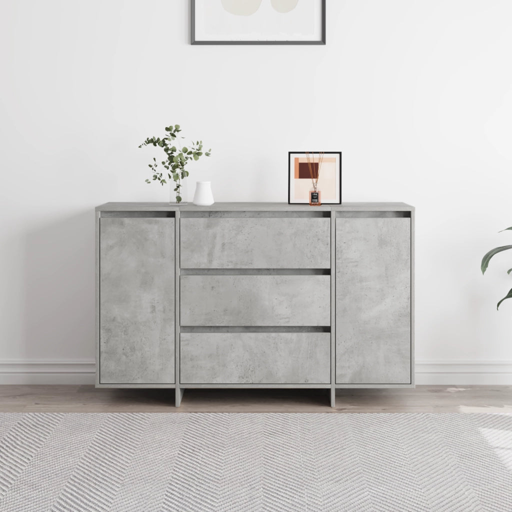 Mobile Concreto Grigio 120x41x75 cm Legno ingegnerizzato