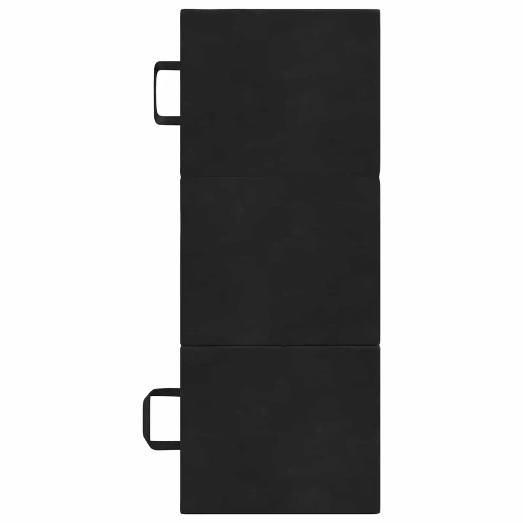 Divano Letto Pieghevole 75 x 63 x 45 cm Nero 900147