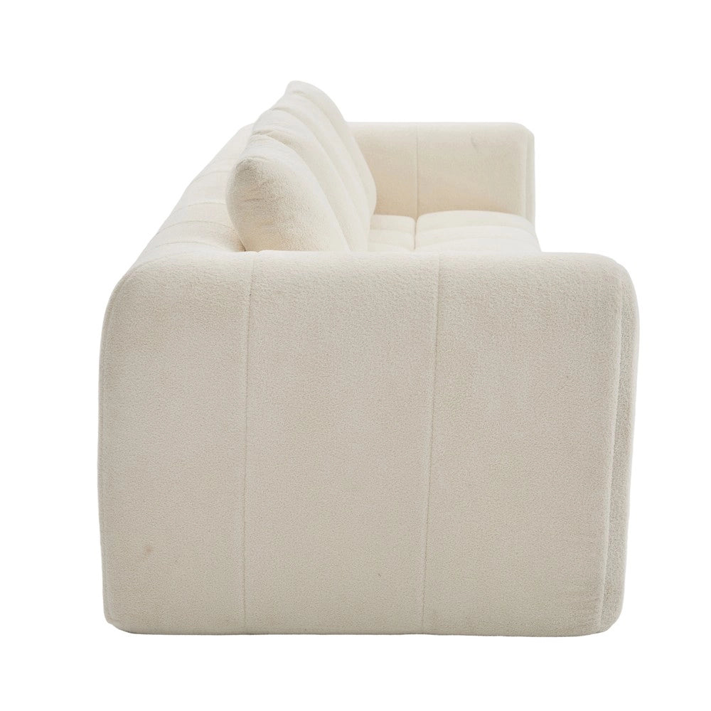 Sofa a 3 posti - Zephmum- 260x94,5x80 cm- Montaggio non necessario