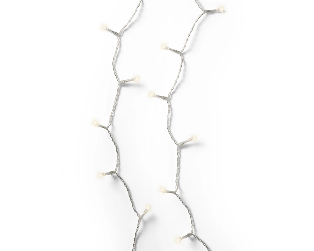 Luci LED fisse BO esterne 350 cm bianco caldo