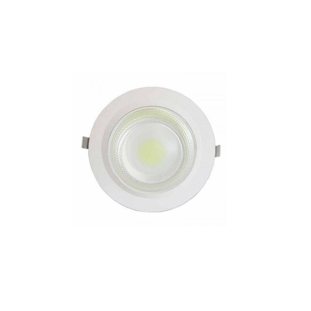 Trade Shop - Plafoniera Faretto Cob Led Da Incasso Da 30w Luce Bianco Freddo Caldo - -bianco Caldo      -