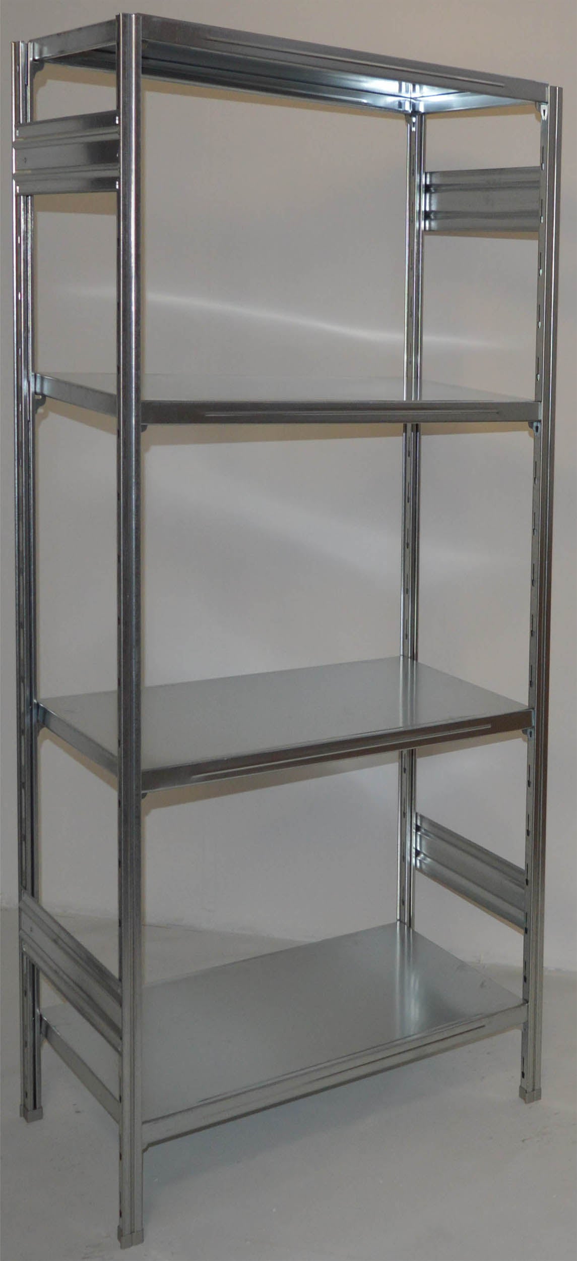 SCAFFALATURA metallica da magazzino Zincata cm. 80x80x200h