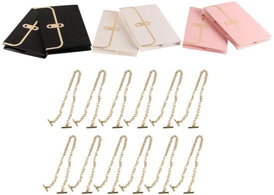 Set di 6 Borse di Regalo Decorative con Fiori