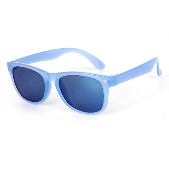 Occhiali da Sole per Bambini - Polarizzati - Protezione UV 400 - Leggeri in Plastica - Cinturino Antiscivolo - Bracciali Comfortevoli - Occhiali da Sole per Bambini