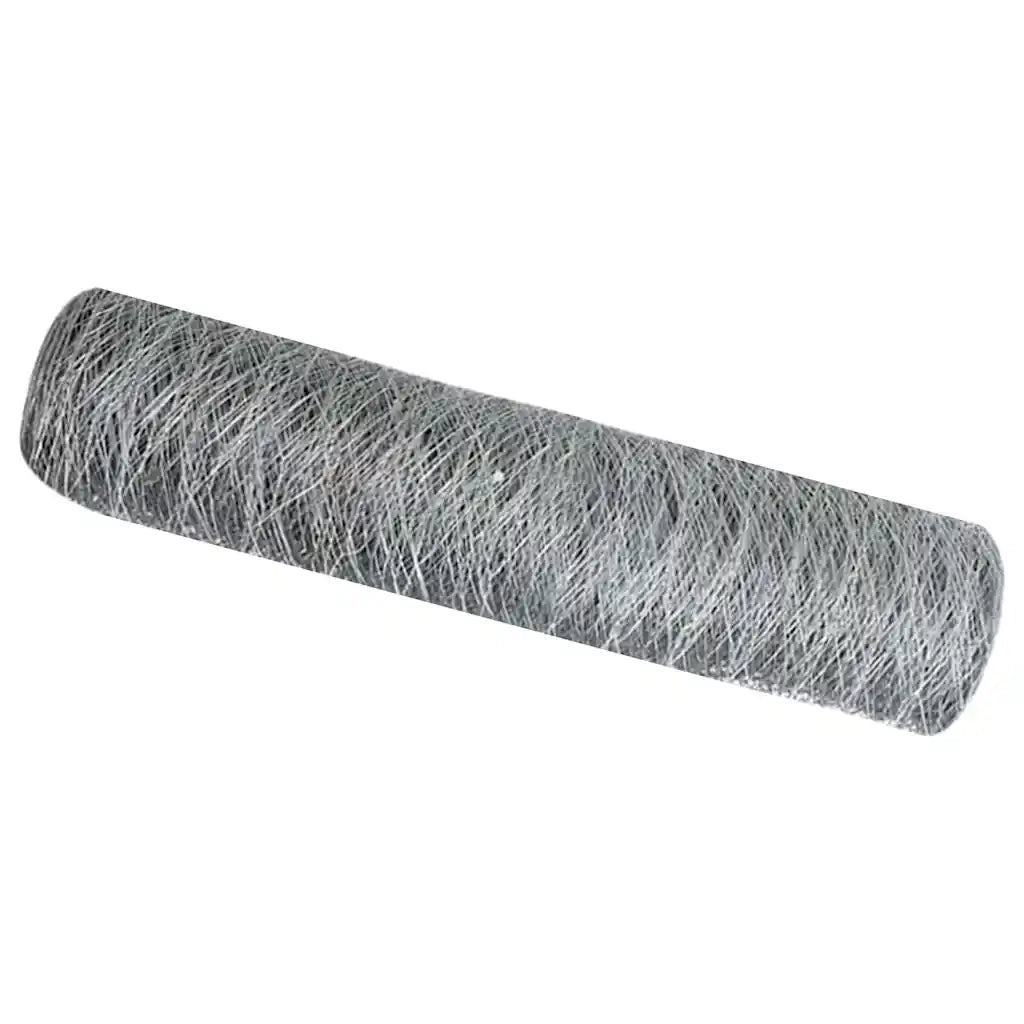 Recinzione Esagonale Argento 0,6 x 50 m Acciaio zincato 42005712