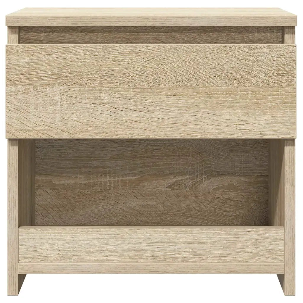 Comodini 2 pz-Set di 2 Tavolino da notte Rovere Sonoma 40x30x39 cm in Legno Multistrato