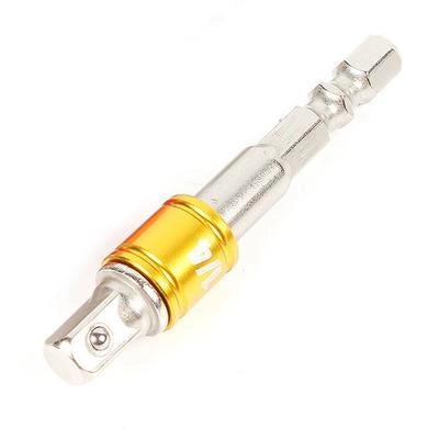 Set 3 Adattatori Per Bussola Trapano Avvitatore 1/4" 3/8" 1/2" Acciaio CRV 31488